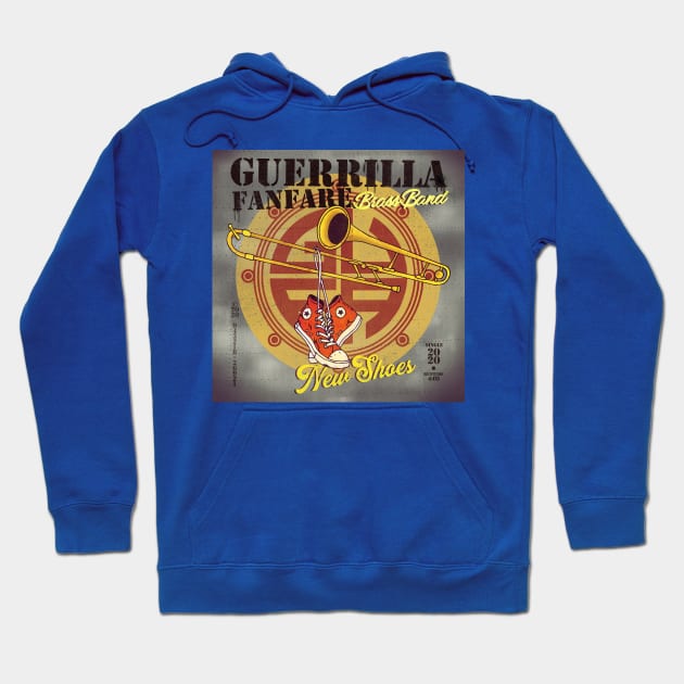 New Shoes Single Album Art Hoodie by Guerrilla Fanfare Brass